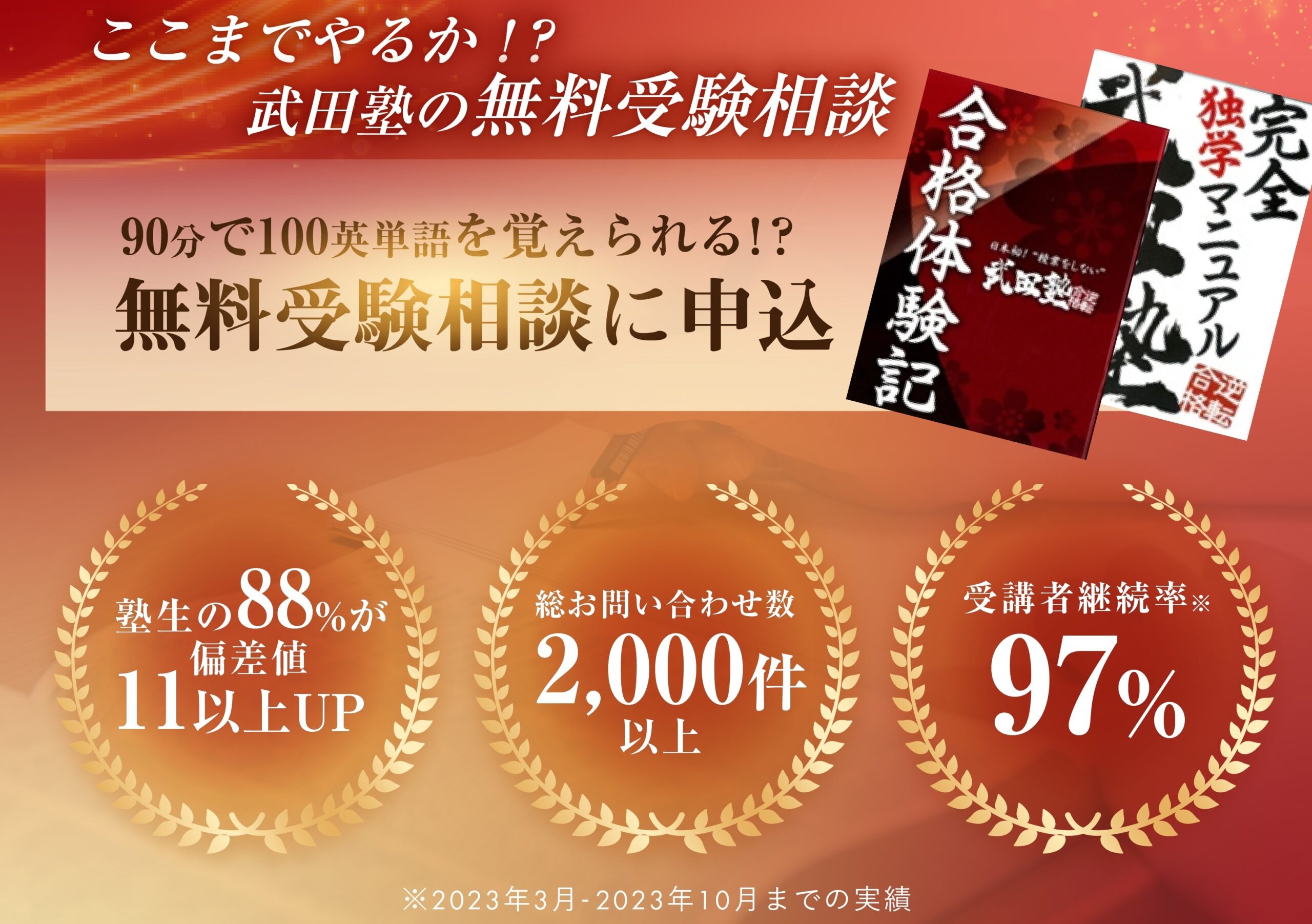 ここまでやるか！？武田塾の無料受験相談