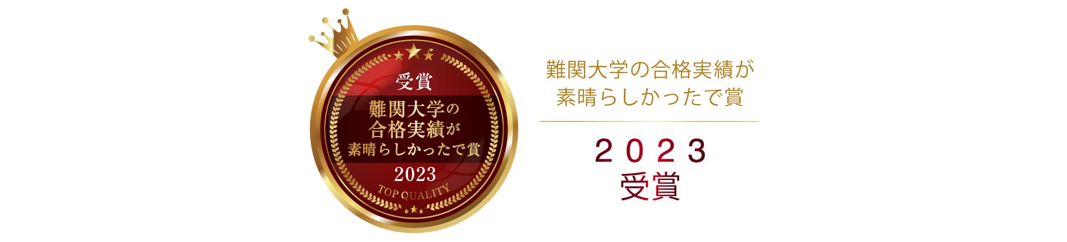 2024年難関大学の合格実績が素晴らしかったで賞